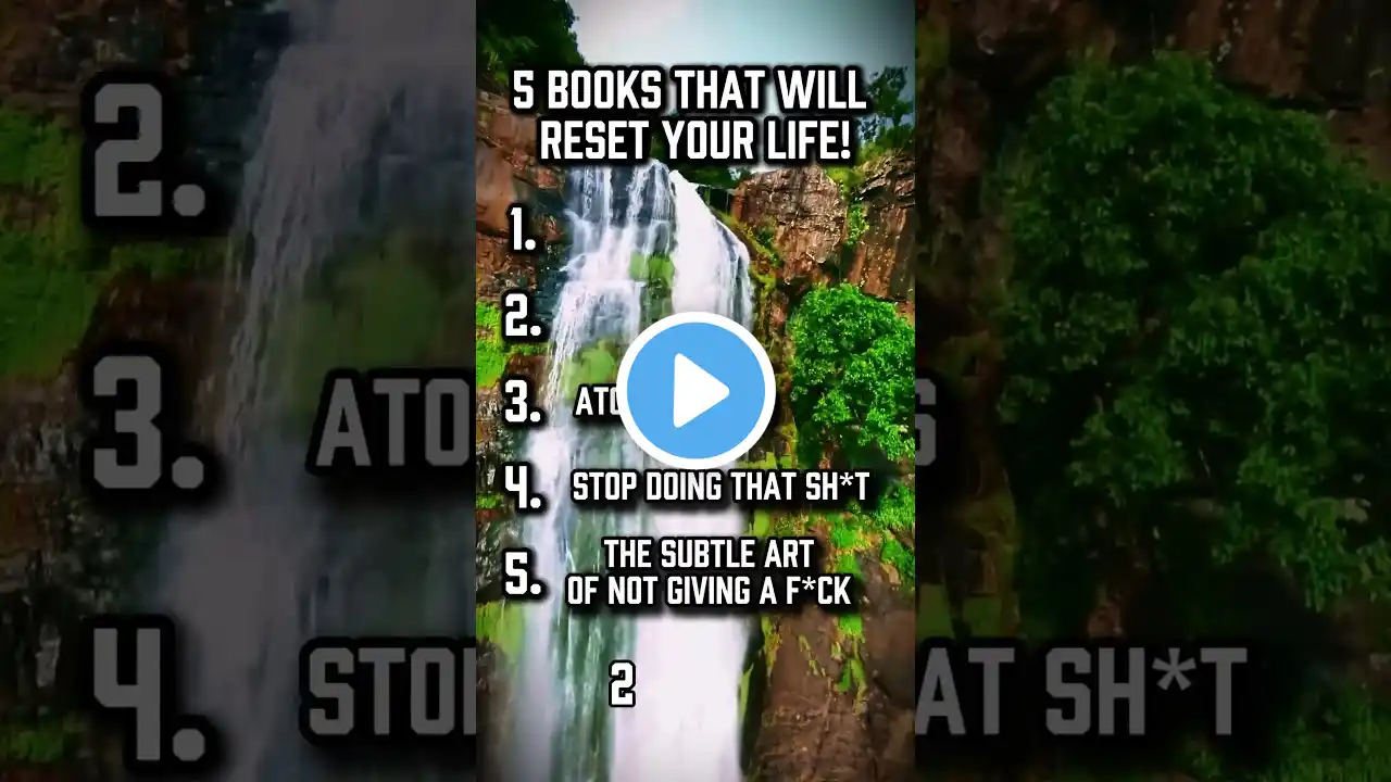 5 Books That Will CHANGE Your Life FOREVER!