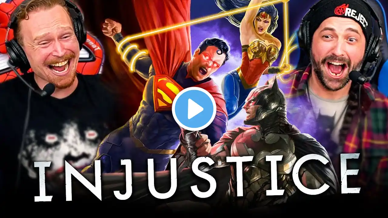 INJUSTICE (2021) MOVIE REACTION! FIRST TIME WATCHING!! DC Animated | Gods Among Us