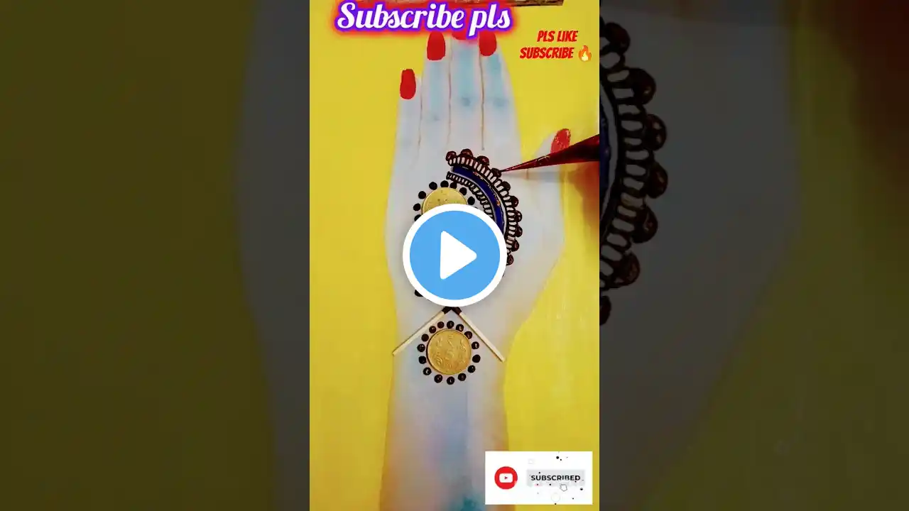 New stylish mehndi design🔥new latest mehndi bangle#shorts#ytshorts#short video#new@sunithasmehndiart