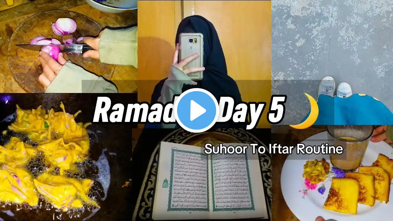 Ramadan Ka 5th Roza🌙🌃 | Suhoor To Iftar Routine | Ramadan Mubarak | Life with Simral