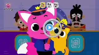 TO Catch the Ten Thieves at the Bank Game Play Pinkfong The Police new video kids story