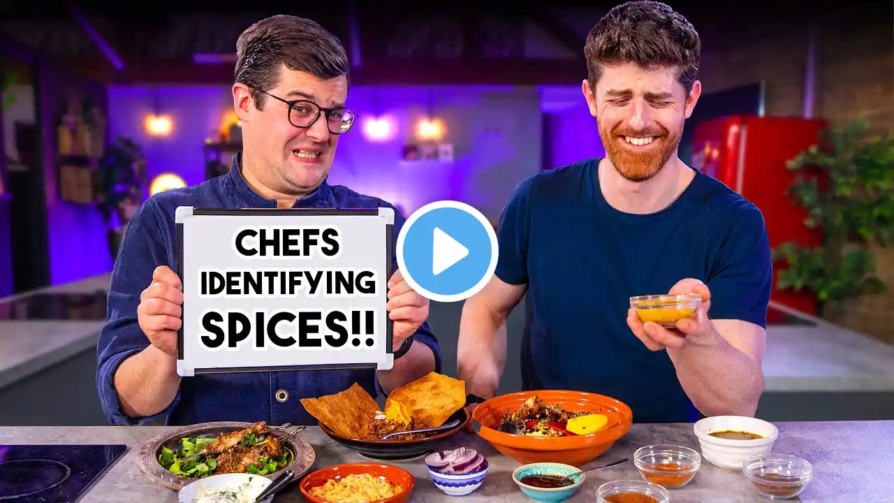 2 Chefs Try to Identify Spices by Taste | Sorted Food