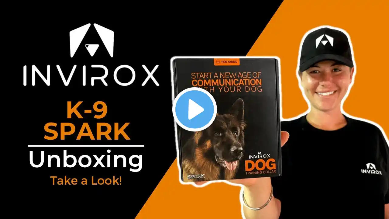 INVIROX SPARK K-9 Training Collar - Out Of The Box!