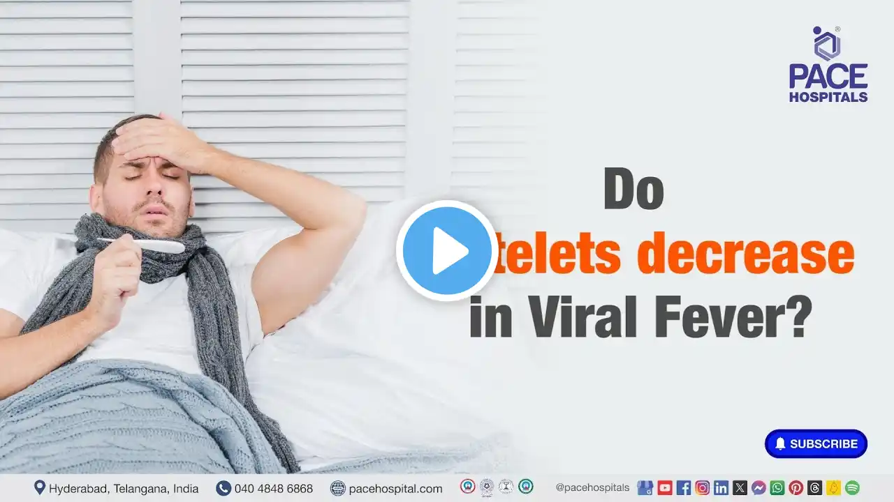 Do Platelets decrease in Viral Fever? |  #viralfever