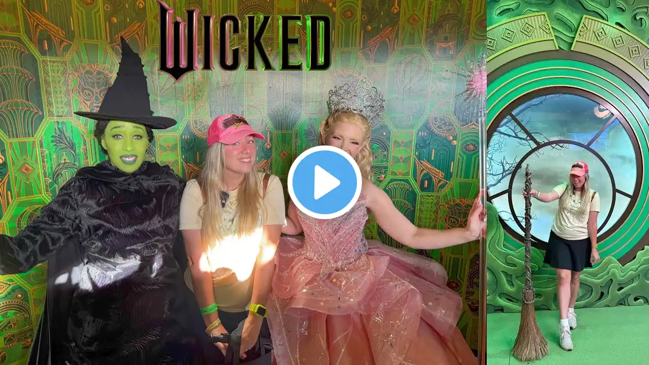 Inside NEW Wicked: The Experience at Universal Studios! Meeting Elphaba & Glinda, New Food & More💚🩷