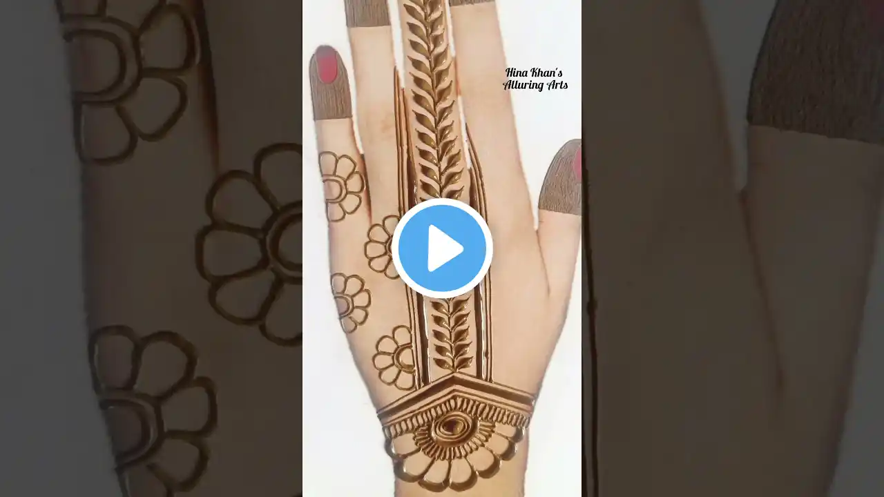 New Design👌🏻✨#mehndi #henna #youtube #viral #trending #ytshorts #youtubeshorts #shorts #shortsfeed