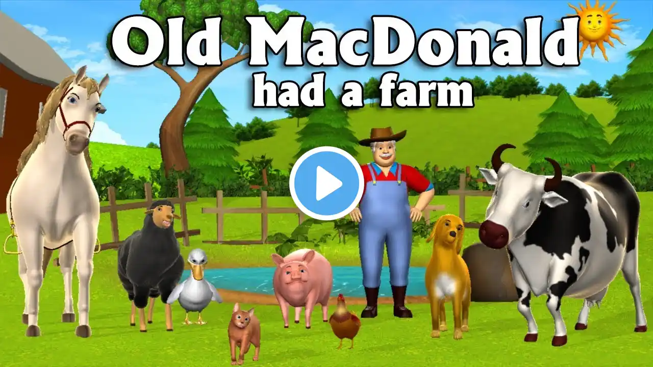 Old MacDonald Had a farmer  CoComelon Nursery Rhymes and Kids Song