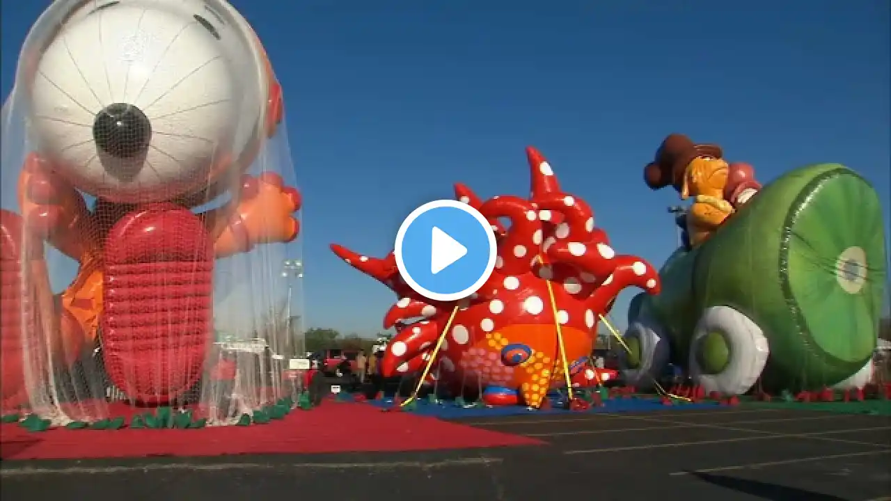 Macy's Thanksgiving Day Parade balloons getting tested at annual Balloonfest