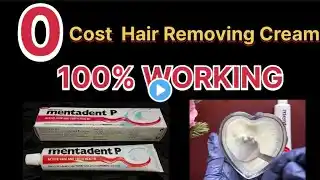 Permanent hair removal at home | Best Hair Removal Cream | Painless hair removal | DIY Remedies