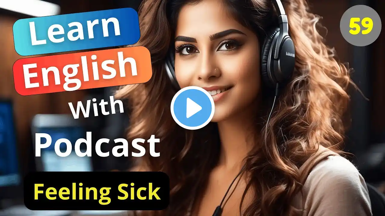 Feeling Sick | Intermediate | Fluent English with Podcast | Episode 59 - Season 1