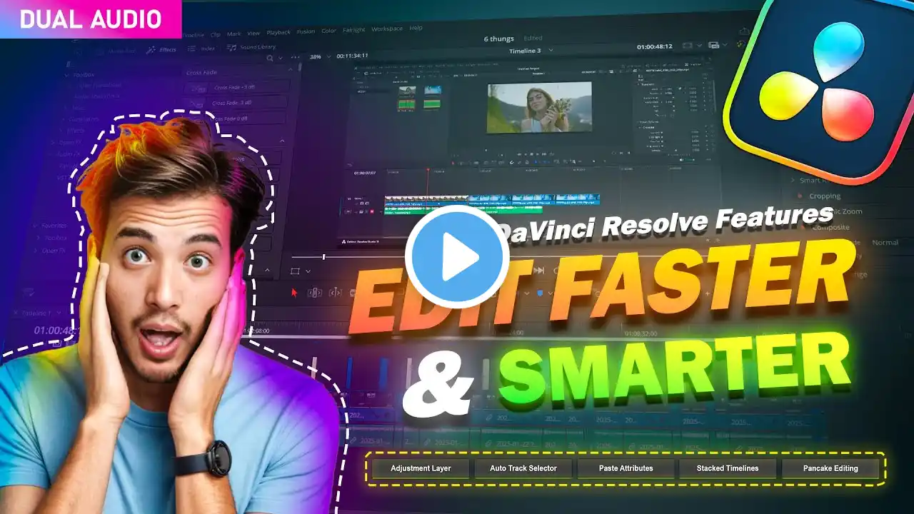 5 DaVinci Resolve Features to Edit Faster and Smarter