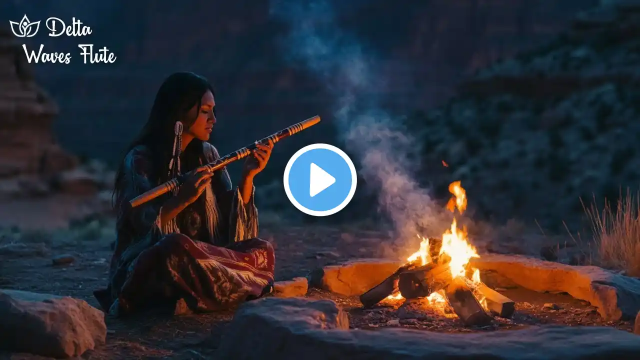 Native American Relaxing Flute - Delta Waves Boost Positive Energy, Heal Body, Mind