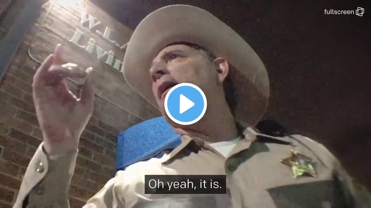 This Sheriff changes stance on weed after smoking a joint for first time.