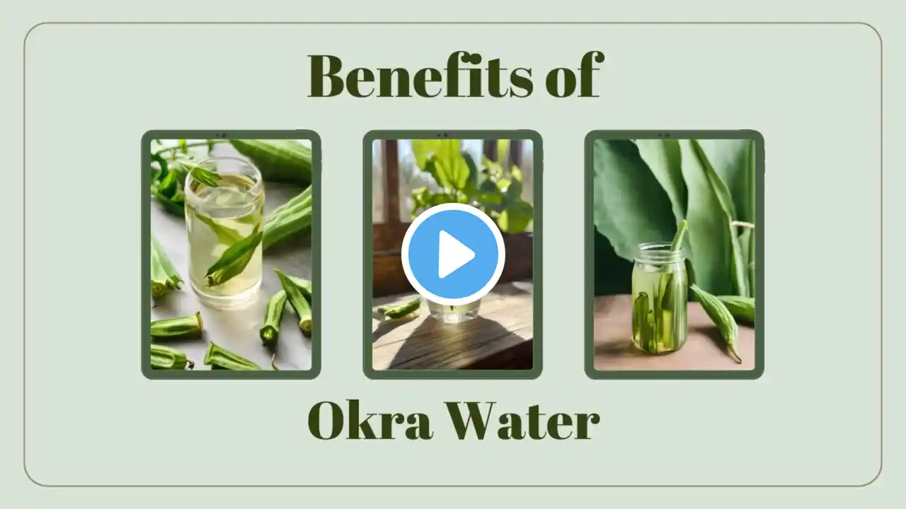 Okra Water | Heal, Detox and Glow