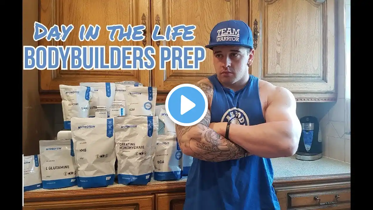 DAY IN THE LIFE OF A BODYBUILDERS PREP - PART 1 | SHREDDED HAMS & GLUTES