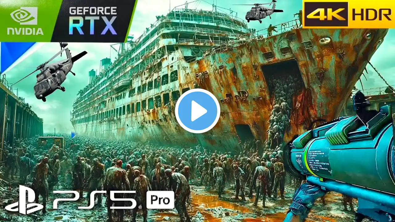 World War Z LOOKS SCARY [ 4K 60FPS HDR ] Ultra Realistic Graphics Gameplay