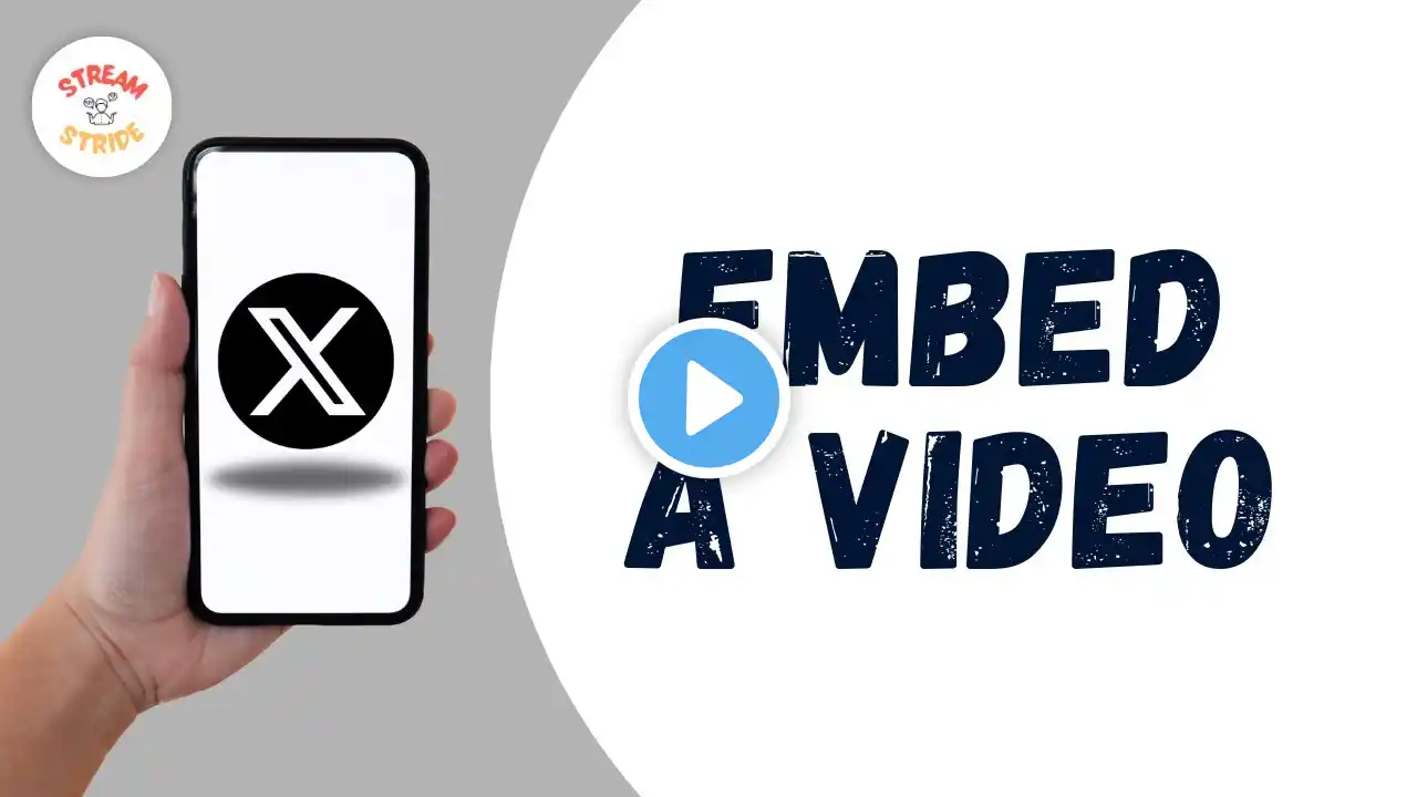 How To Embed A Video On Twitter X