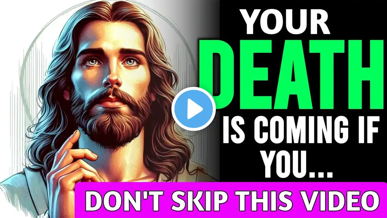 GOD MESSAGE ➡️ YOUR DEATH IS COMING IF YOU... YOU LEAVE THIS VIDEO !! URGENT MESSAGE FOR GOD #jesus