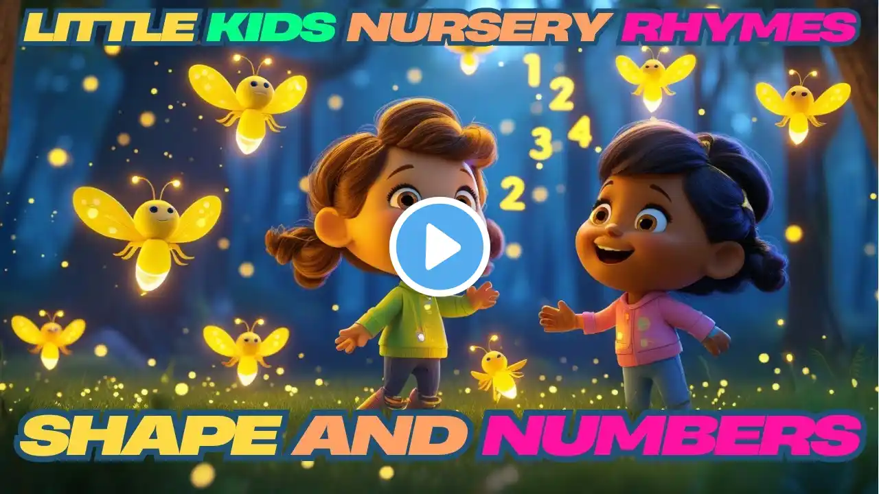 "Learn Shapes & Numbers with Fun | Kids Nursery Rhymes & Educational Song" Shapes & Numbers | #31