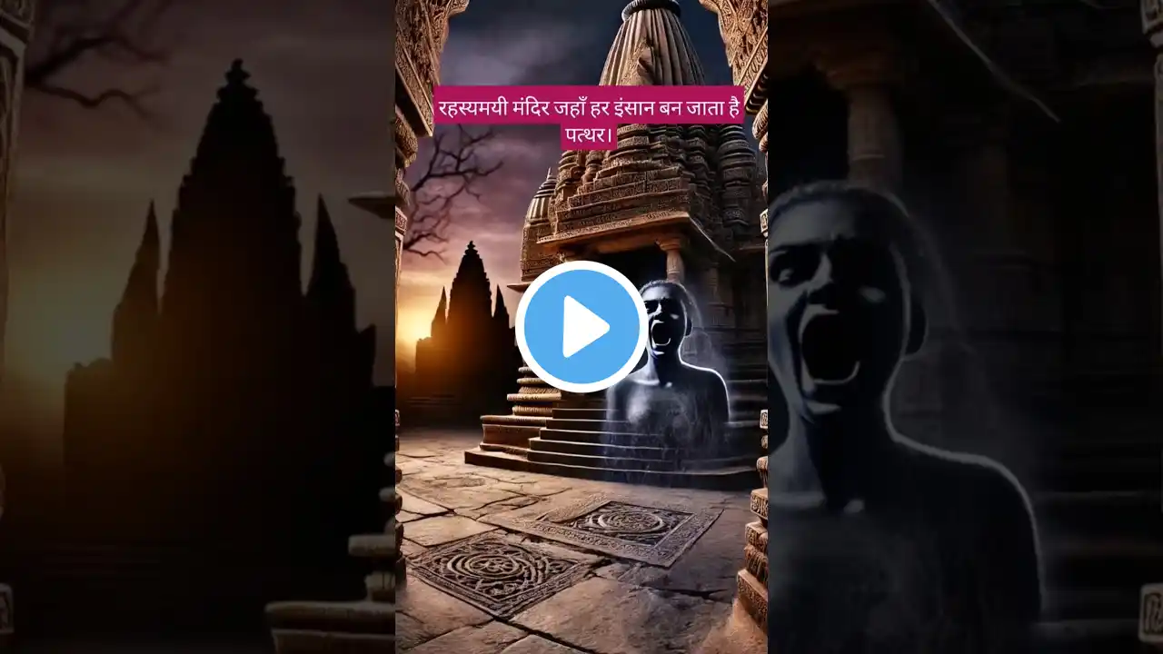 रहस्यमयी मंंदिर। हर इंसान बन जाता है पत्थर। किराडू मंदिर का डरावना रहस्य। #shorts