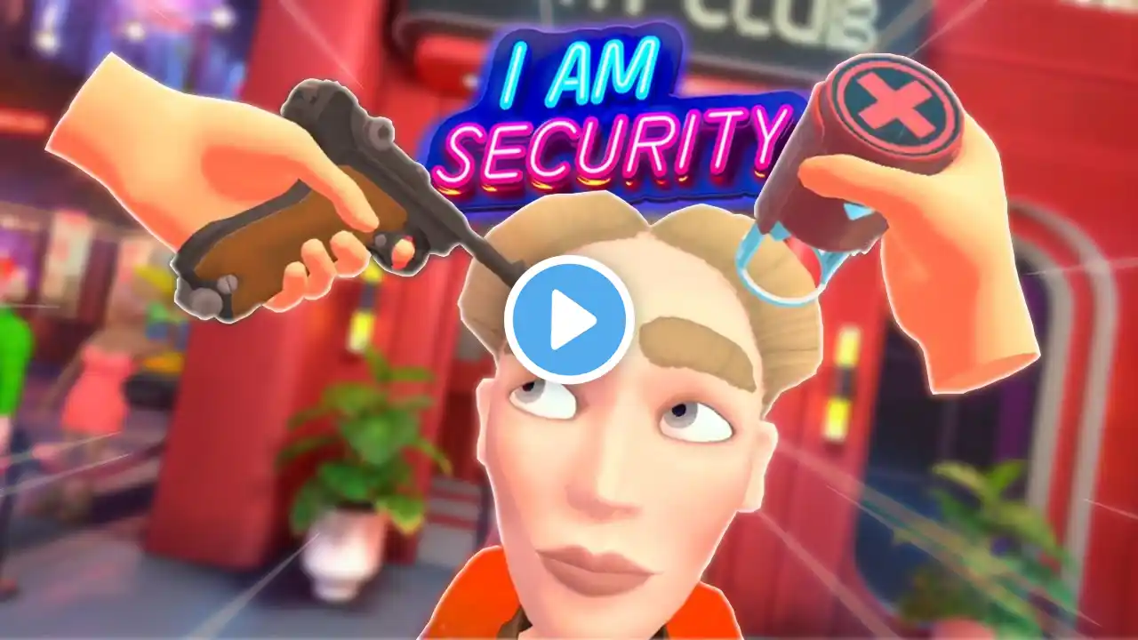 I Became a Night Club Security Guard in VR! (it didn't go well) - I am Security VR