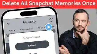 How to delete all snapchat memories with single click 2025 l Delete all snapchat memories by click