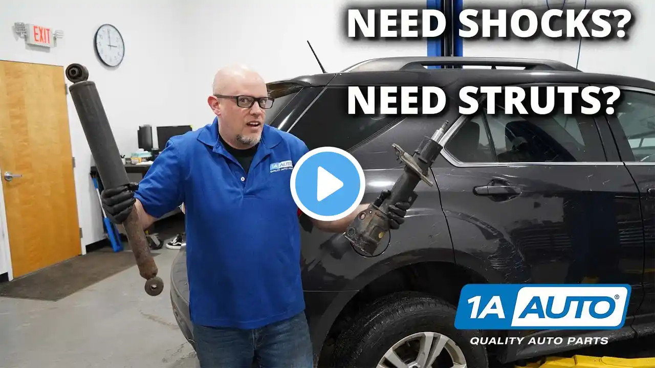 Your car or truck is bouncing while driving? Simple steps to evaluate shocks and struts.