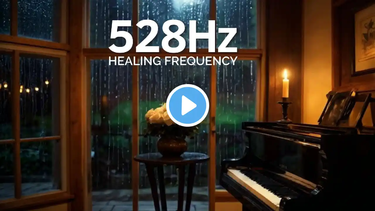 528 Hz Healing Frequency Music | Positive Energy, Deep Relaxation & Stress-Free Healing Sleep