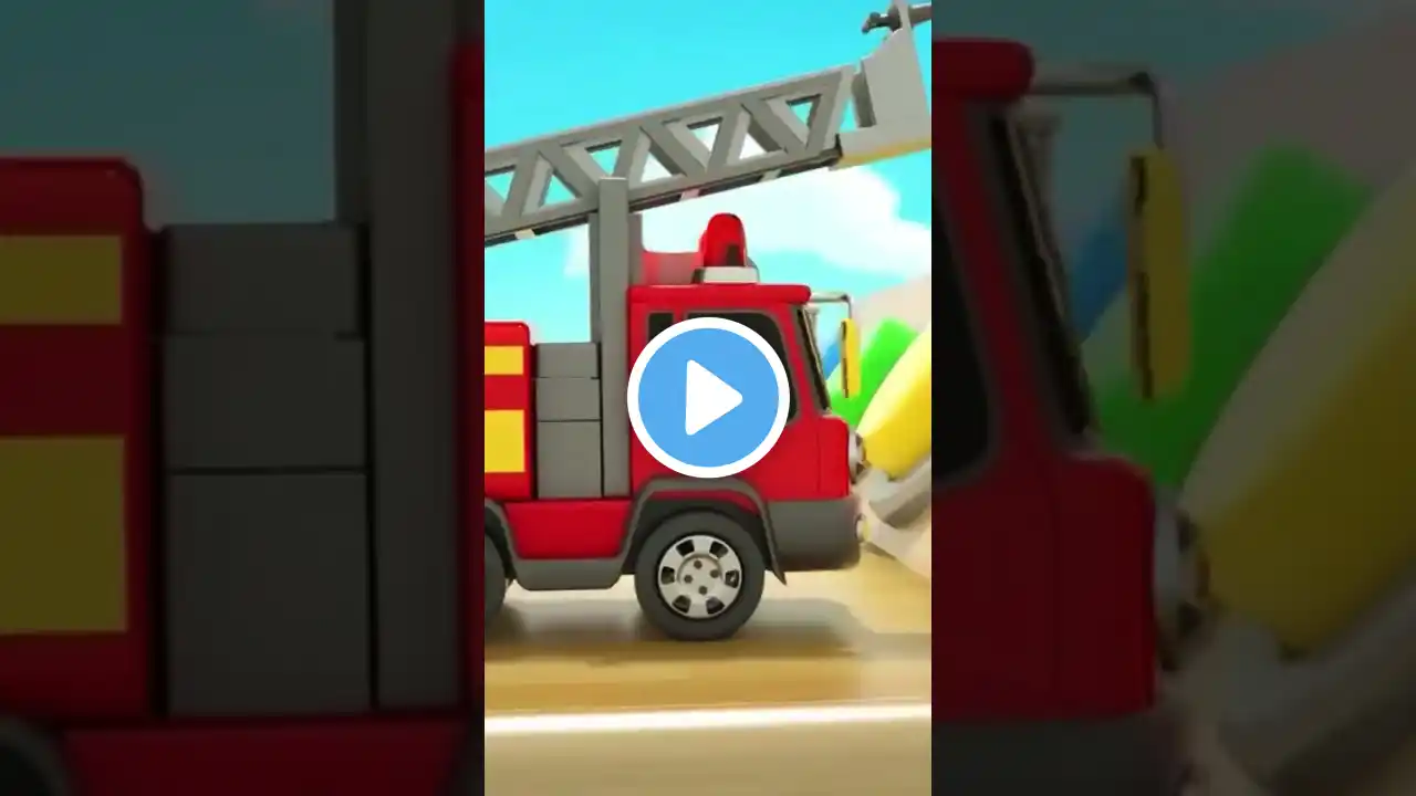 Ice Cream song + JCB, Tractor, Ambulance, Fire Truck, Slide | Baby Nursery Rhymes & Kids Songs