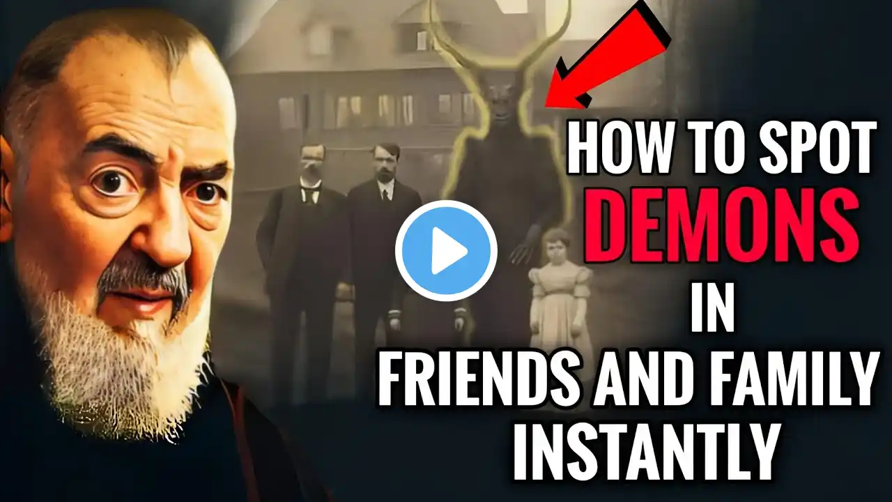 Unmasking Evil! Instantly Spot Demons Hiding in Friends and Family | Padre Pio