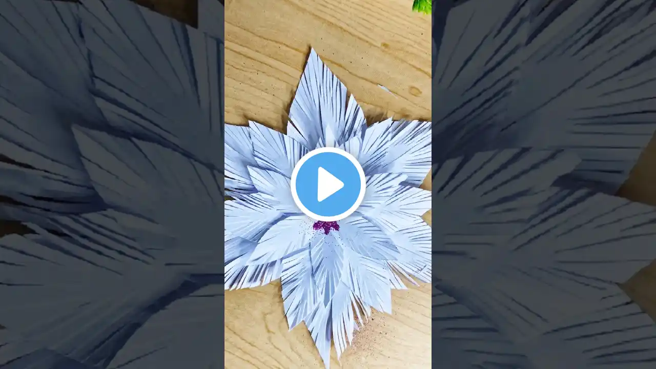 Diy Paper Flower 🌸 #youtubeshorts #diy #shorts