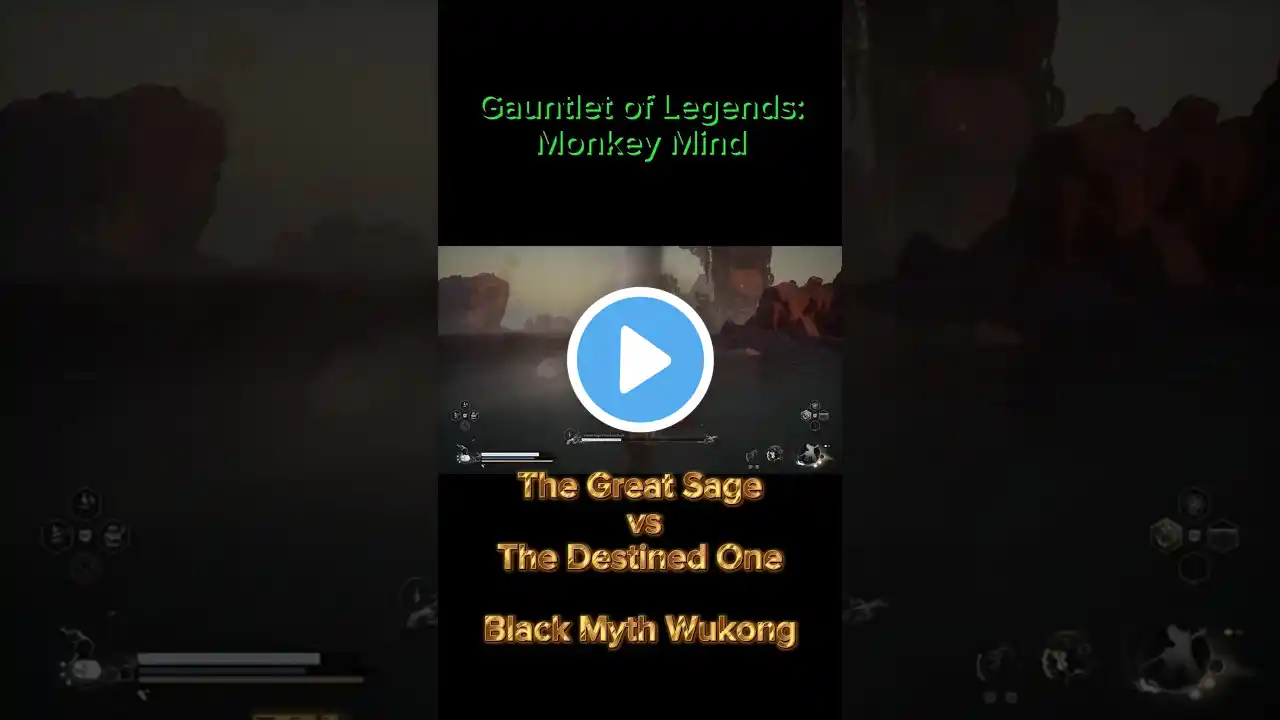 Epic Showdown: Great Sage vs. Destined One – Black Myth Wukong’s Most Stunning Battle!