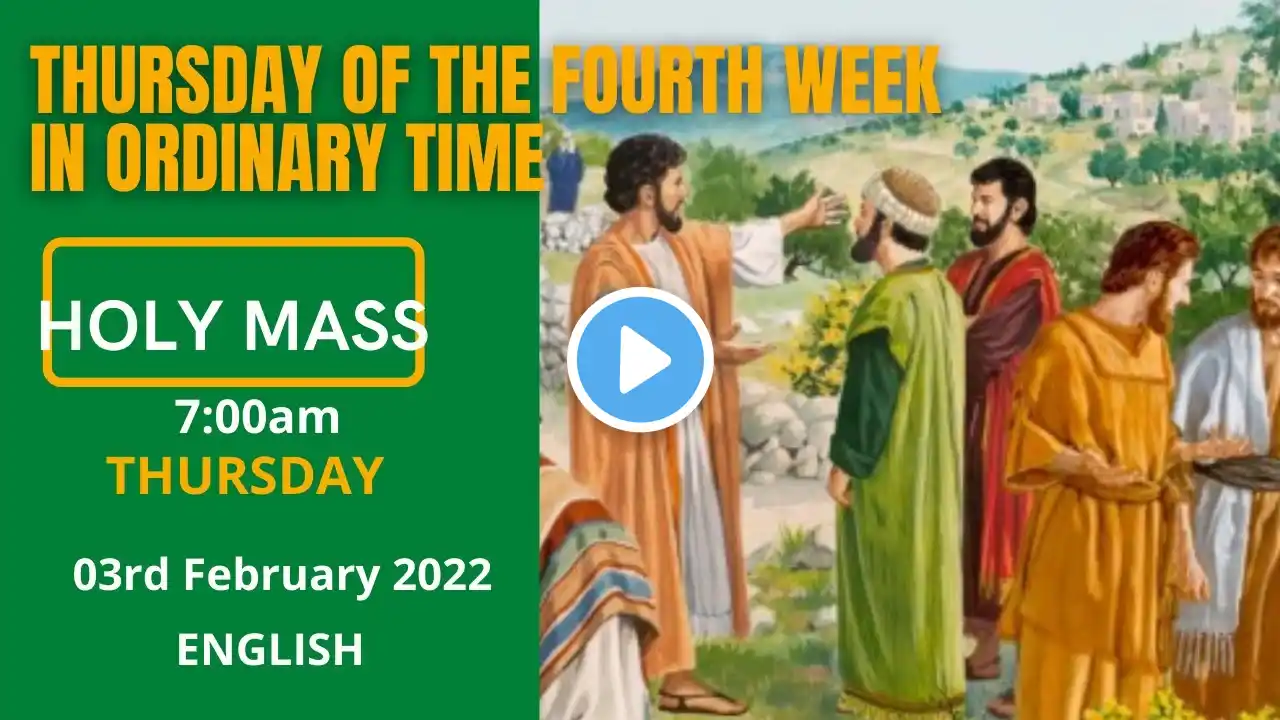 Mbuya Daily Mass Online Today | 03rd February 2022 | 7:00am