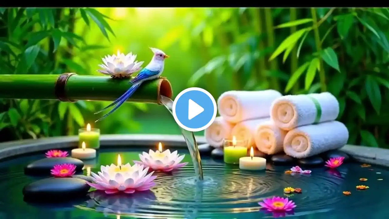 Bamboo Water Fountain Healing 24/7 自然の音とともに音楽をリラックス バンブーウォーターファウンテン 【癒し音楽BGM】