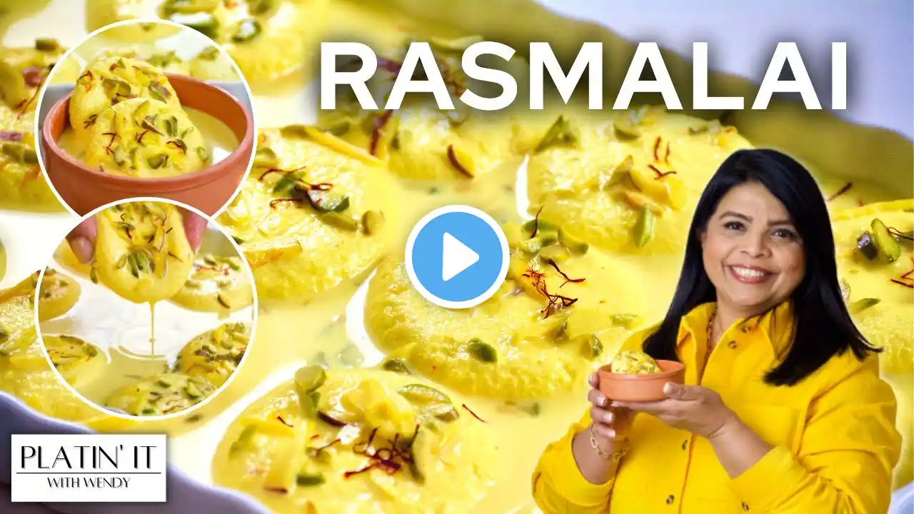 The BEST Easy Rasmalai Recipe