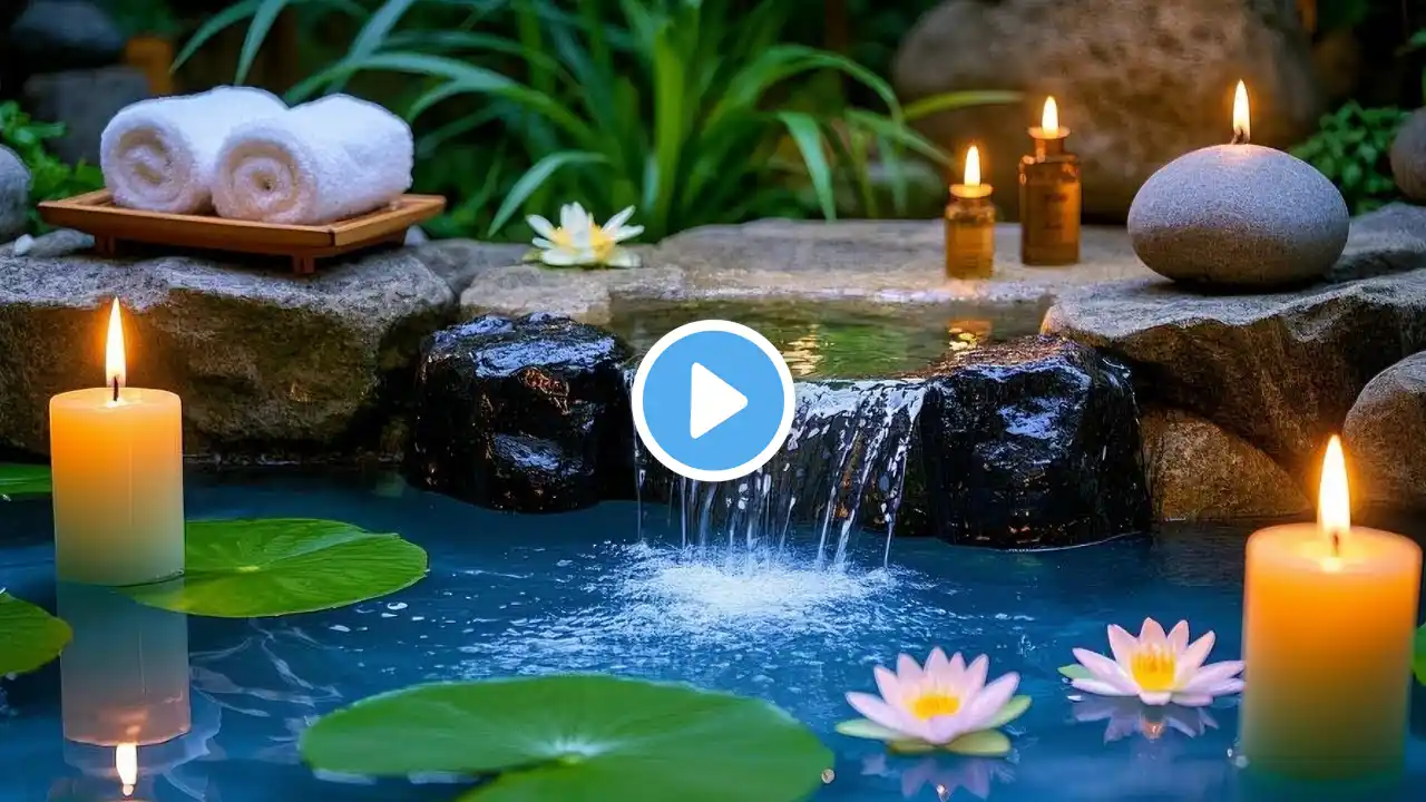 Relaxing Music and The Sound of Water to Relieve Worry and Anxiety