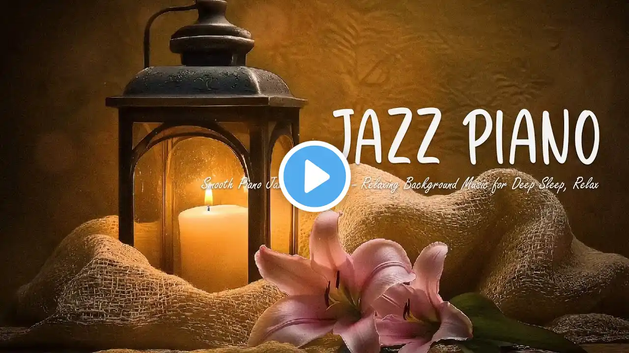 Jazz Piano Night - Smooth Jazz Music and Cozy Jazz - Relax Sleep Jazz- Deep Relax & Chillout