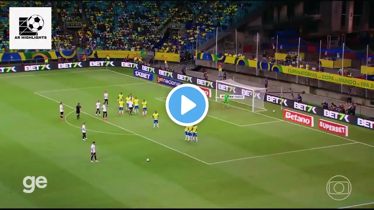 Brazil vs Uruguay 1-1 | brazil vs uruguay 2024 | AR Highlight