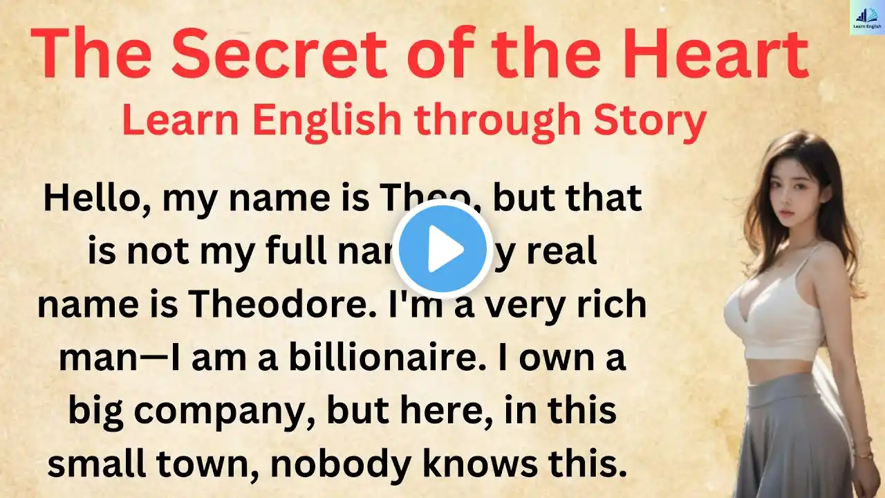 Learn English through story | The Secret of the Heart