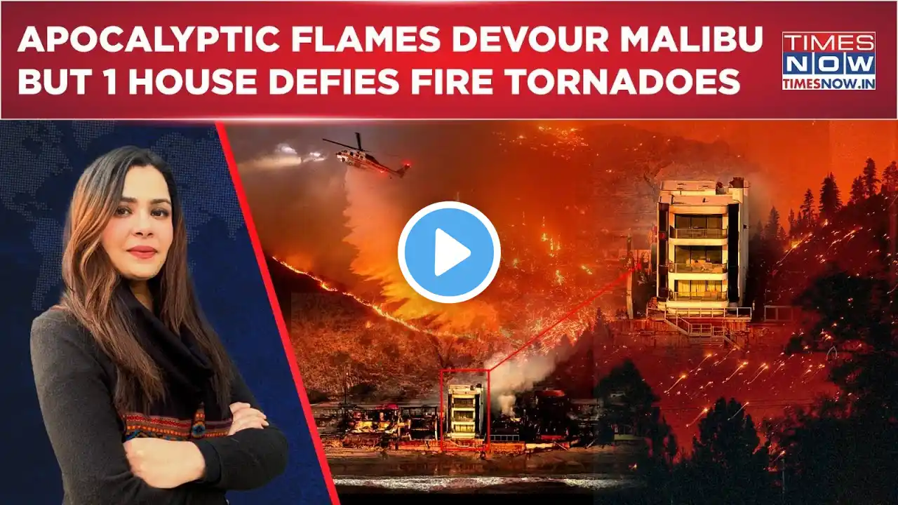 California Wildfire Fury: Watch 1 House Beat Fire Tornado Even As Apocalyptic Flames Devour Malibu