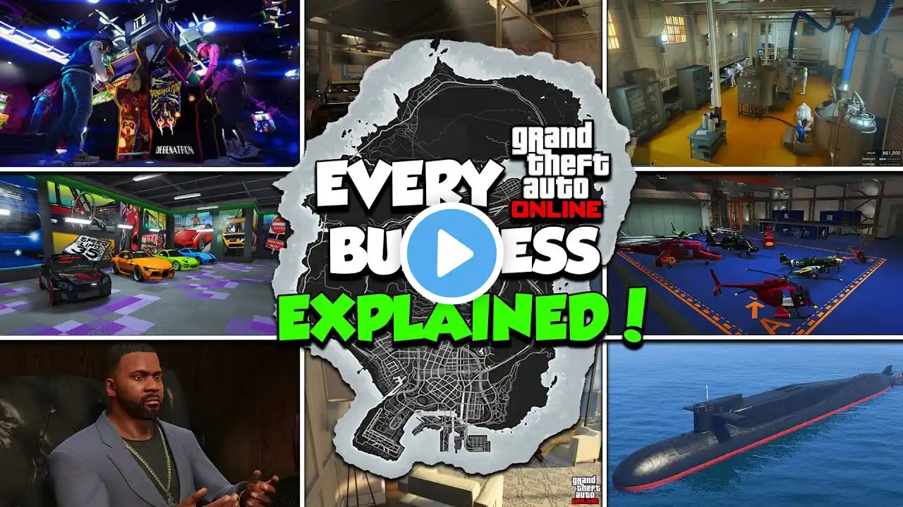 GTA ONLINE FOR DUMMIES! Beginner Guide to EVERY Business in GTA Online - Make More Money SOLO