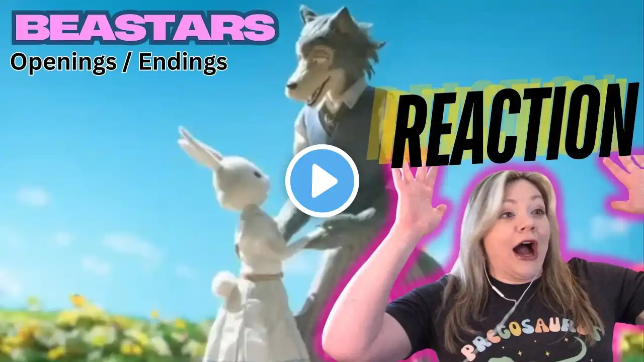 WHAT ON EARTH IS THIS?! Beastars - All Openings / Endings reaction (first time watching)