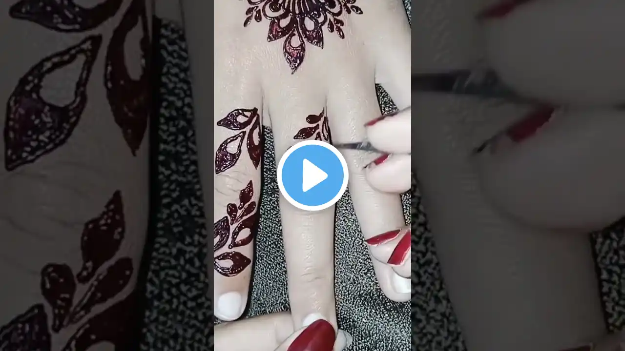 Stylish finger design | simple mehndi design  #mehndidesigns#fingermehandidesigns#mehndi