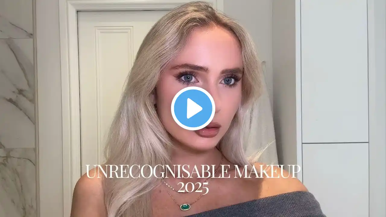 UNRECOGNISABLE MAKEUP tutorial *glow up makeup for 2025*