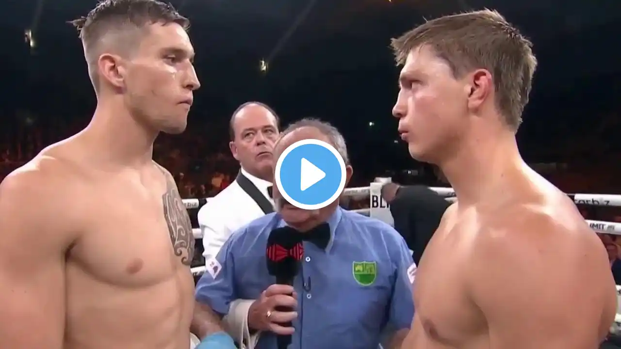 Nikita Tszyu (Australia) vs Dylan Biggs (Australia) - Full Fight Highlights