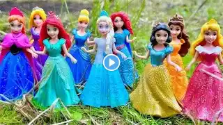99 Minutes Disney princesses Collection ASMR Satisfying Unboxing | Disney