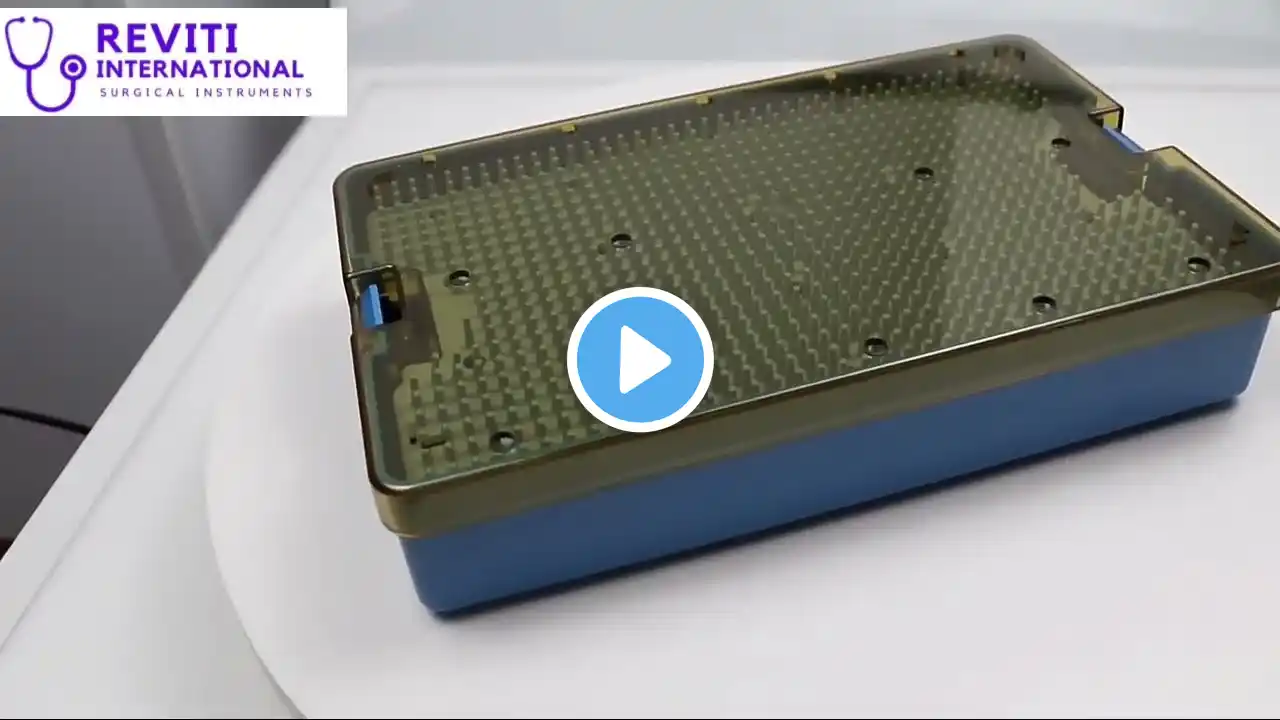 Durable & Autoclavable Sterilization Instruments Box for Hospitals #instrument #youtube