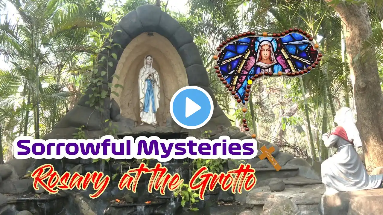 📿Pray the Rosary 📿Friday -  28 February 2025 🙏 Sorrowful Mystery at the Grotto