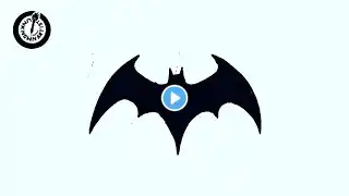 How to Draw a BATMAN Logo Step by Step Tutorial