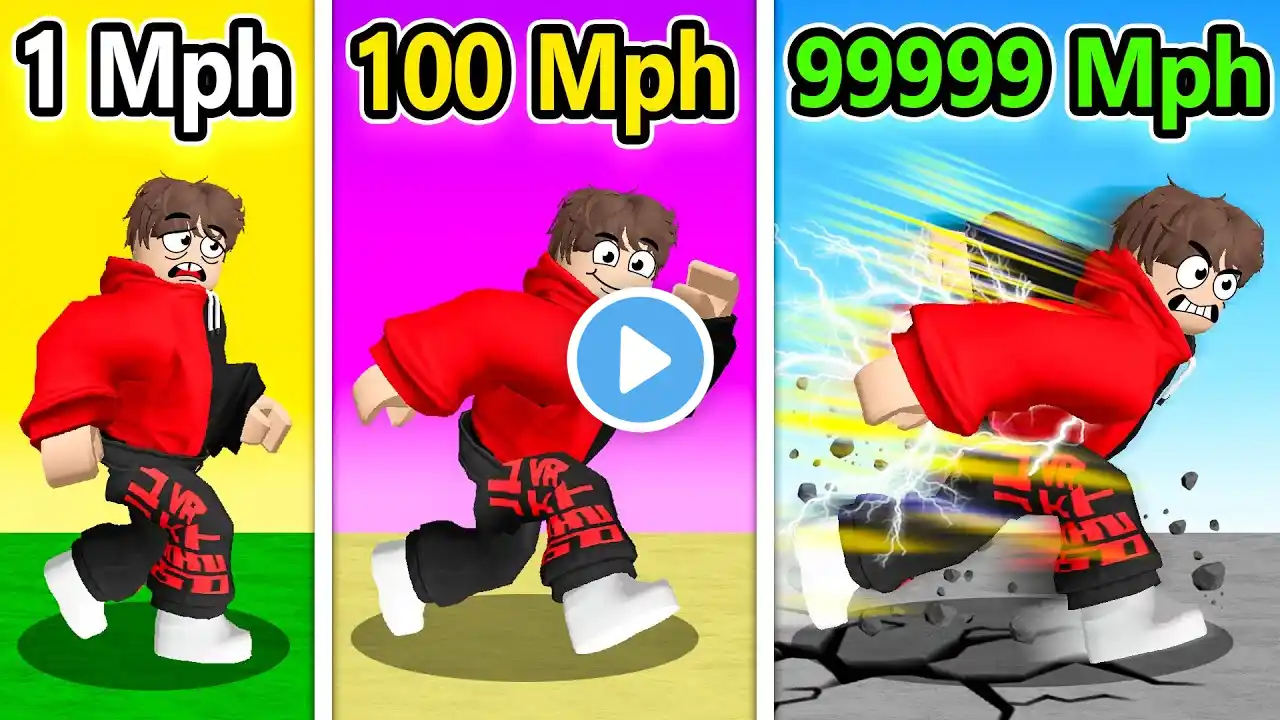 Running 1,724,612 MPH in Roblox (Race Clicker)